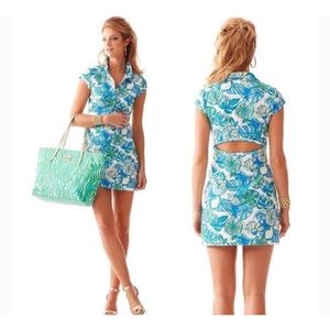 Lilly Pulitzer Rayna Polo Mini Dress Sweet & Sour